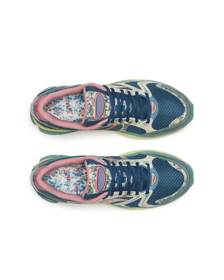 Saucony Progrid Triumph 4 Kissaten Floral Blue / Beige