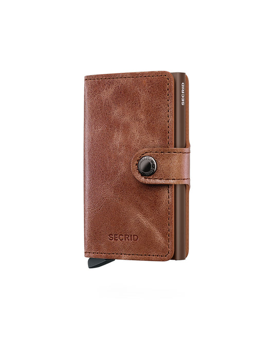 Secrid Miniwallet Vintage Cognac-Brown