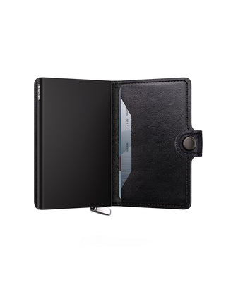 Secrid Premium Miniwallet Emboss Lines Black