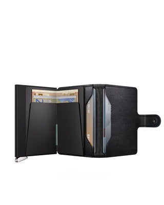 Secrid Premium Miniwallet Emboss Lines Black