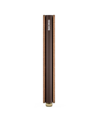 Secrid Premium Slimwallet+ Emboss Lines Cognac