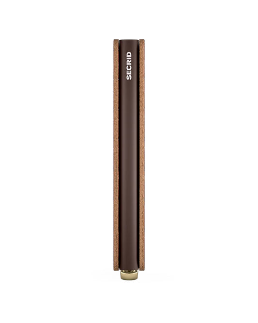 Secrid Premium Slimwallet+ Emboss Lines Cognac