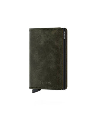 Secrid Slimwallet Vintage Olive Black