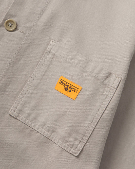 Service Works Classic Canvas Chore Shirt Stone