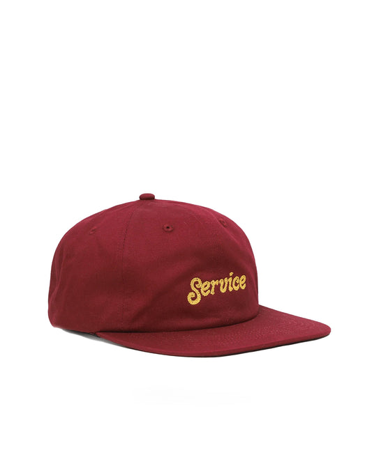 Service Works Chainstitch Cap Burgundy