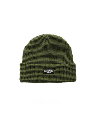 Service Works Waffle Logo Beanie Olive