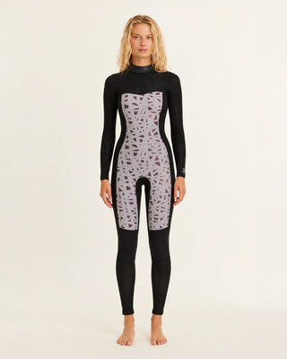 Sisstrevolution 7 Seas 3/2 Back Zip Solid Black