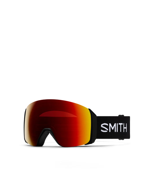 Smith 4D MAG XL Black Chromapop Sun Red Mirror + Chromapop Storm Yellow Flash