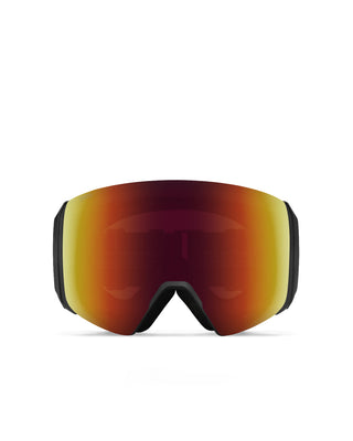 Smith 4D MAG XL Black Chromapop Sun Red Mirror + Chromapop Storm Yellow Flash