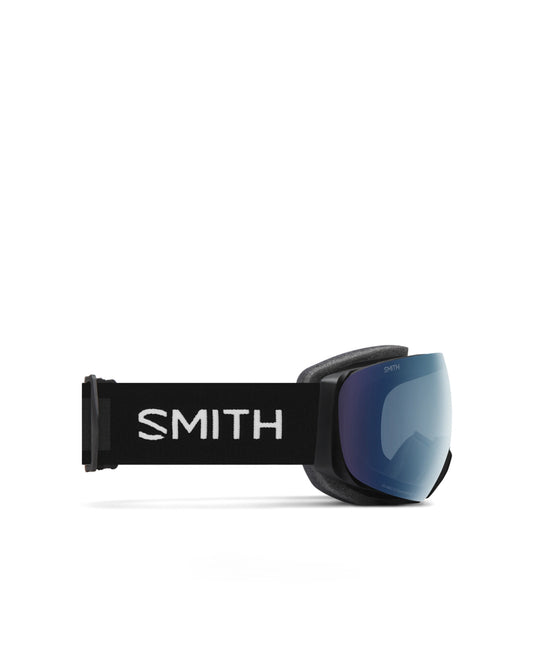 Smith IO MAG S Black Chromapop Everyday Blue Mirror / Chromapop Storm Blue Sensor Mirror