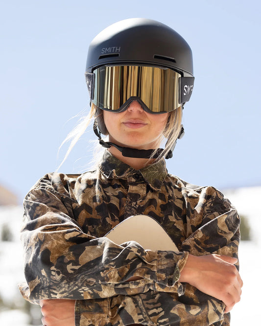 Smith Squad MAG Black Chromapop Sun Black Gold Mirror / Chromapop Storm Blue Sensor Mirror