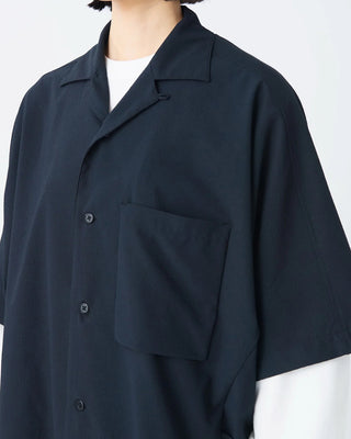 Snow Peak Airo Short Sleeve Shirt Black detail 2