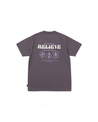 Snow Peak Camping Graphic T-Shirt Charcoal back