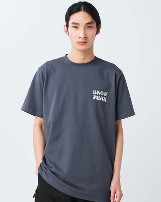 Snow Peak Camping Graphic T-Shirt Charcoal model 2
