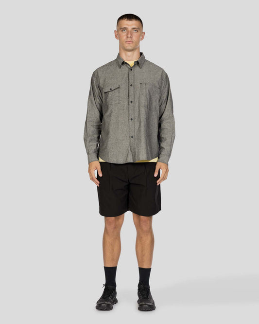 Snow Peak Chambray Work Shirt Black