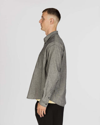 Snow Peak Chambray Work Shirt Black