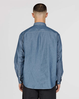 Snow Peak Chambray Work Shirt Blue