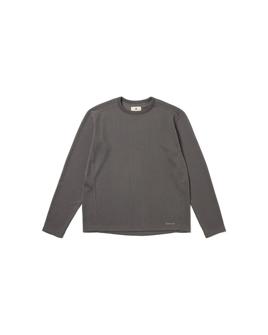 Snow Peak Dry Thermal L/S Shirt Charcoal