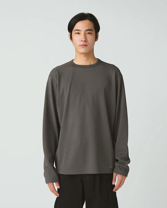 Snow Peak Dry Thermal L/S Shirt Charcoal
