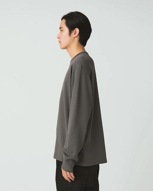Snow Peak Dry Thermal L/S Shirt Charcoal