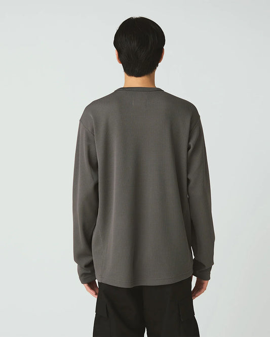 Snow Peak Dry Thermal L/S Shirt Charcoal