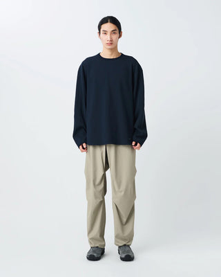 Snow Peak Dry Waffle L/S T-Shirt Dark Navy