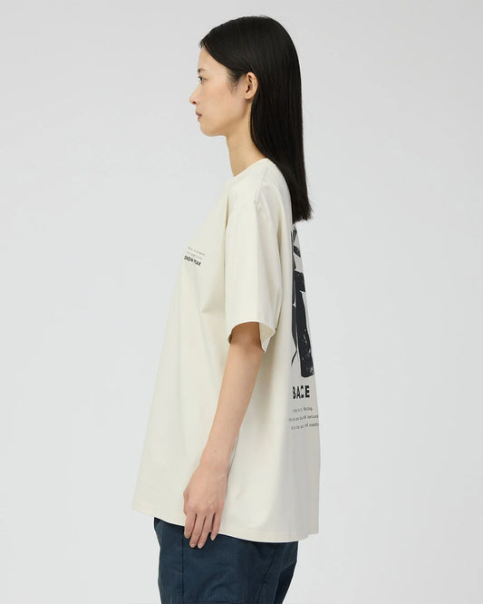 Snow Peak Elemental Balance T-Shirt Ivory