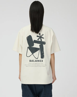 Snow Peak Elemental Balance T-Shirt Ivory