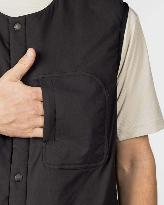 Snow Peak Flexible Insulated Vest Black