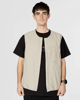 Snow Peak Flexible Insulated Vest Ecru