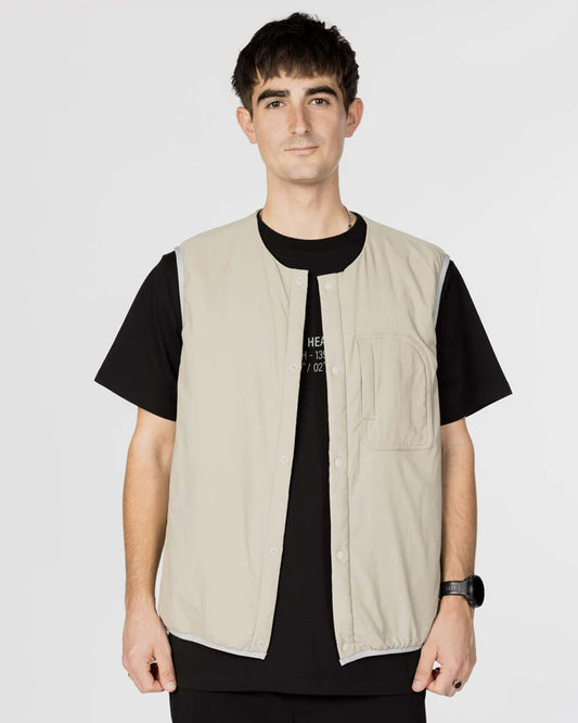 Snow Peak Flexible Insulated Vest Ecru