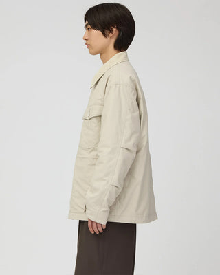 Snow Peak Hybrid TAKIBI Adjustable Jacket Ivory