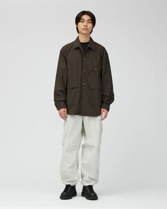 Snow Peak Hybrid TAKIBI Jacket Dark Brown