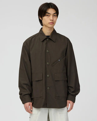 Snow Peak Hybrid TAKIBI Jacket Dark Brown