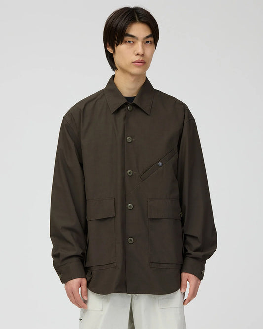 Snow Peak Hybrid TAKIBI Jacket Dark Brown