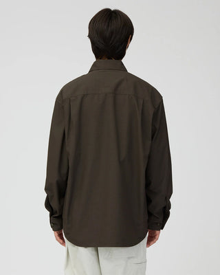 Snow Peak Hybrid TAKIBI Jacket Dark Brown