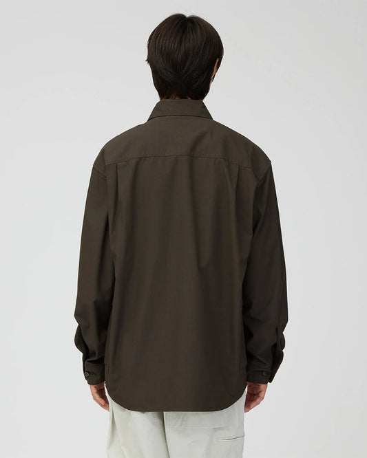 Snow Peak Hybrid TAKIBI Jacket Dark Brown