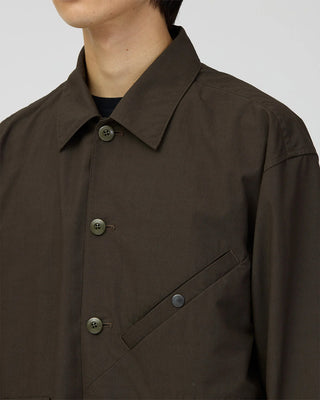 Snow Peak Hybrid TAKIBI Jacket Dark Brown