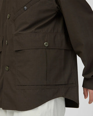 Snow Peak Hybrid TAKIBI Jacket Dark Brown