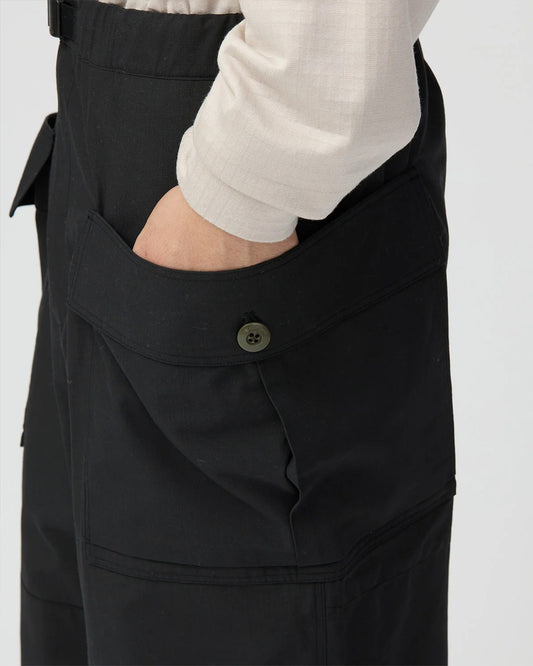Snow Peak Hybrid TAKIBI Pants Black