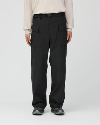 Snow Peak Hybrid TAKIBI Pants Black