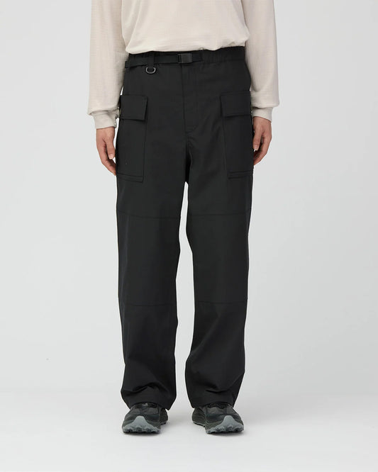 Snow Peak Hybrid TAKIBI Pants Black