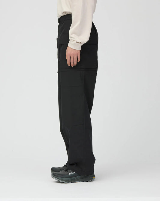 Snow Peak Hybrid TAKIBI Pants Black