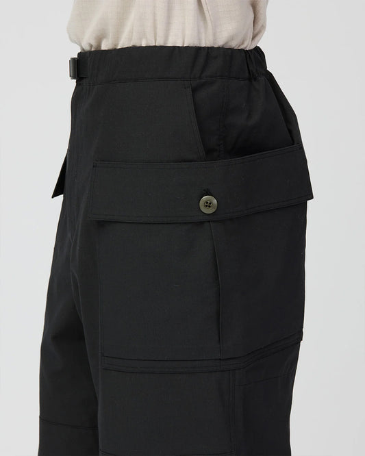 Snow Peak Hybrid TAKIBI Pants Black