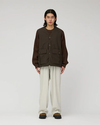 Snow Peak Hybrid TAKIBI Vest Dark Brown