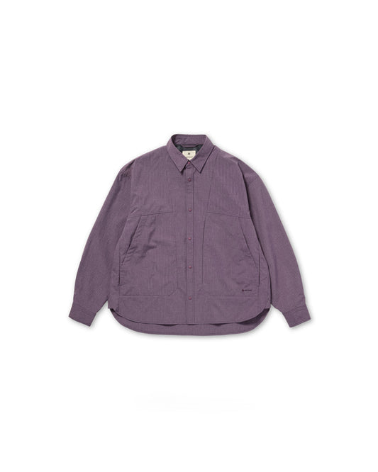 Snow Peak KASURI Ripstop Shirt Dark Purple