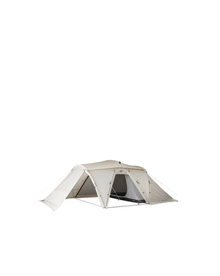 Snow Peak Land Nest Shelter in Ivory Tent closed 4