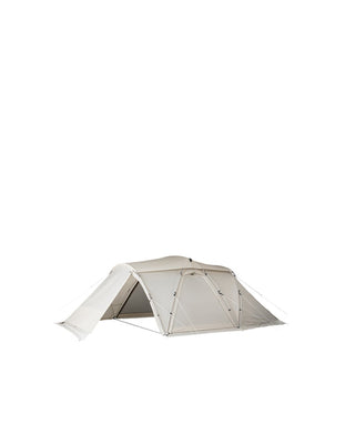 Snow Peak Land Nest Shelter in Ivory Tent closed 3