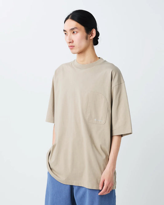 Snow Peak OG Mercerized T-Shirt Beige model 1