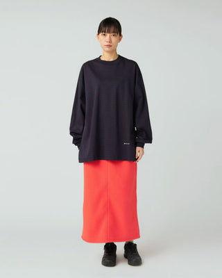 Snow Peak Organic Cotton Mercerized L/S Shirt Blue